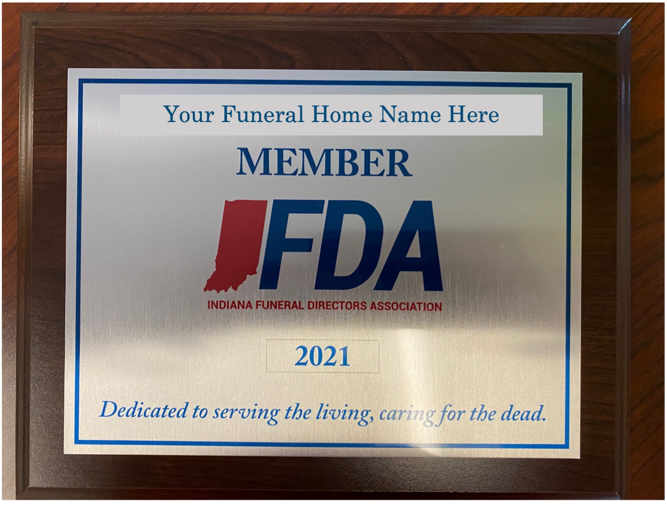 Do you need a new IFDA membership plaque?